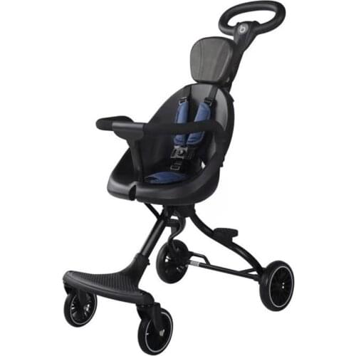 V3 Upgrade Strollers Portable Foldable Baby Carriage Four-Wheeled Baby-Walking Artifact Stroller Travel Pram Two-way Push Carts