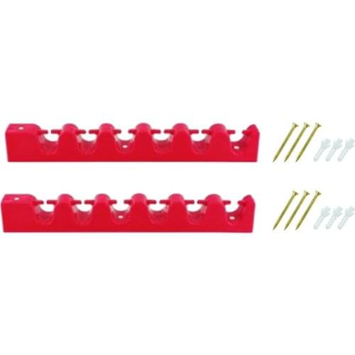 2X6 Rods Rack Fishing Pole Holder Rod Holders Display Racks Fixing Rack Wall Mounted Rod Collection Rack Storage Combos