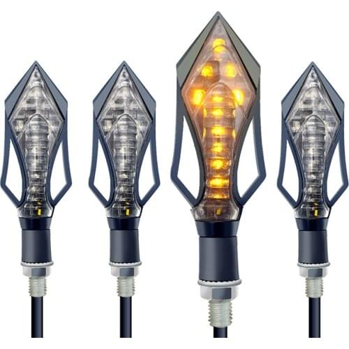 #800 2 12 LED motorcycle turn signal lights flashing accessories for xvs 650 stels flame bmw f800gt y15zr