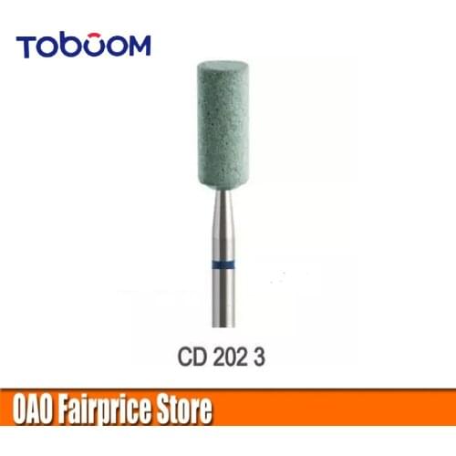 Dental zirconia grinding,Ceramic diamond Grinders, diamond grinding tips, no heat,Not require water, fast cutting,CD2023