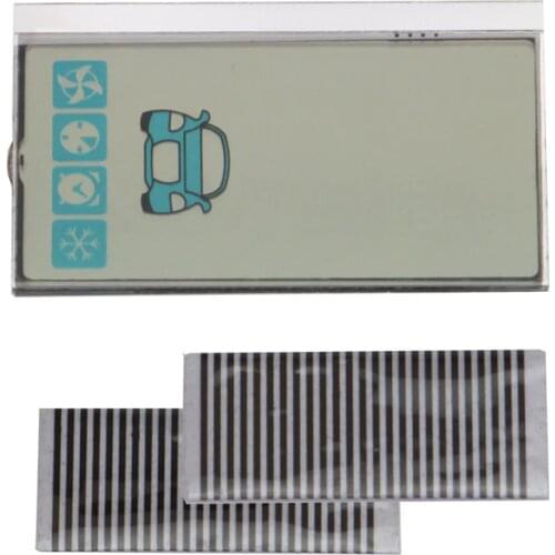 A93 GSM lcd display Zebra Stripes for 7 PCS Russian starline A93 Lcd remote control keychain two way Car alarm system