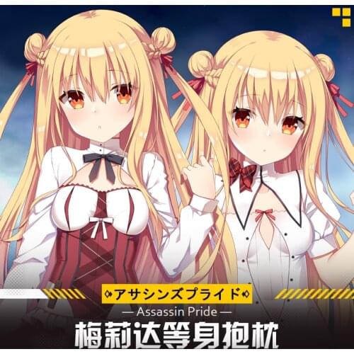 Anime Melida Angel Assassins Pride Sexy Girl Dakimakura Otaku Hugging Body Pillow Case Long Cushion Cover Otaku Bedding Gift