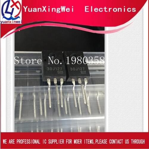 Free shipping 10pcs/lot gt30j127 30j127 TO-220F