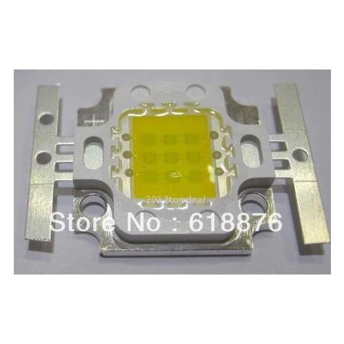10W Neutral White LED Lamp Chip 4000-4500K High power LED 1000-1100Lm 9-12V DC