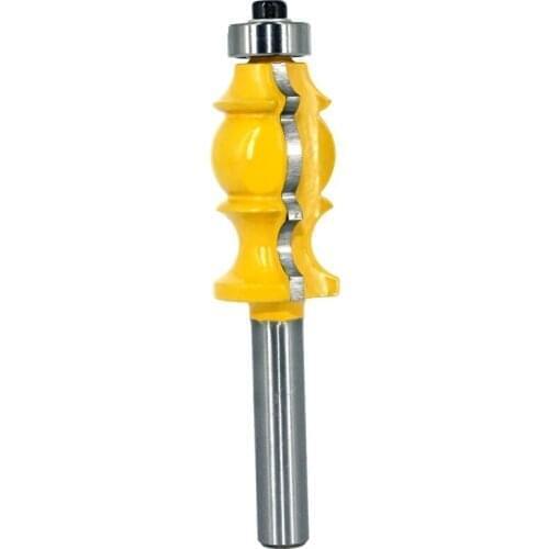 1pc 8mm Shank Special Moulding Handrail Wood Router Bit Woodworking Milling Cutter for Wood Machine Tools MC02078