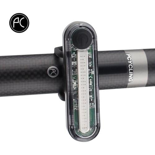PCycling Bicycle Light USB Rechargeable COB LED Waterproof Taillight Safety Bike Rear Light Warning Lamp Front Cycling Light