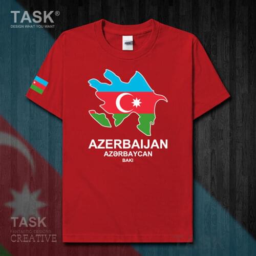 Azerbaijan Azerbaijani AZE Baku mens t shirt new Tops t-shirt Short sleeve clothes sweatshirt country summer Fashion casual 50