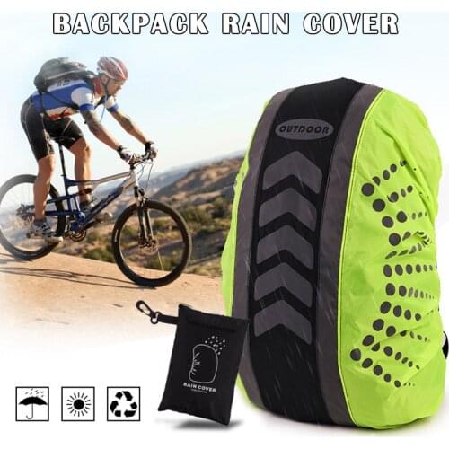 Hot Selling High Visibility Waterproof Backpack Dust Rain Cover Camping Hiking Rucksack Bags Cover