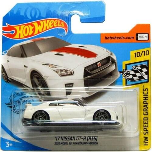 Hot Wheels '17 Nissan GT-R R35 2020 Model 50th Anniversary