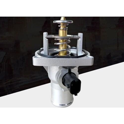 96984104 Aluminum Thermostat Housing Assembly for Chevrolet Cruze for Chevy Aveo Sonic Tracker Orlando G3 Engine Cooling Valve