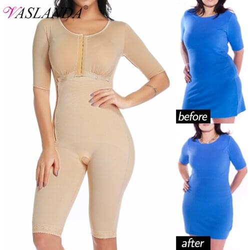 Shapewear Women Full Body Shaper Push Up Slimming Bodysuits Postpartum Waist Trainer Corrective Underwear Weight Loss Fat Burner