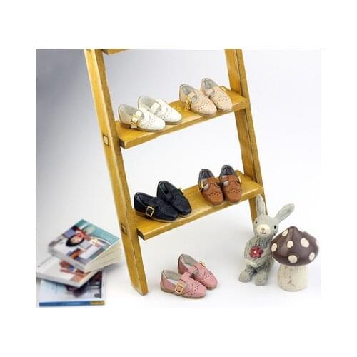 Blythes doll shoes are suitable for 1/6OB24 size fashion new square toe single shoes flower mystery shoes black white brown etc