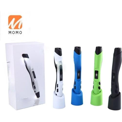 Direct manufacture abs pla plastic filament lcd screen new 3d drawing pen