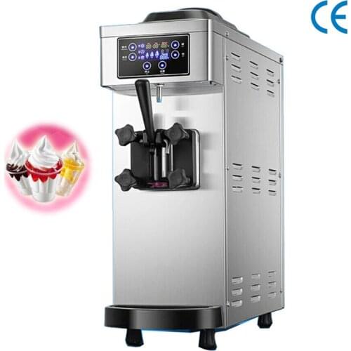 New Model Soft Ice Cream Maker Machine 1 Flavor Ice Cream Vending Machine 1100W