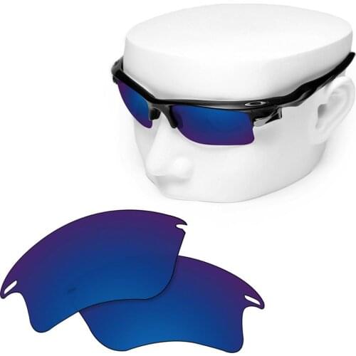 OOWLIT Polarized Replacement Lenses of Deep Water for-Oakley Fast Jacket XL OO9156 Sunglasses