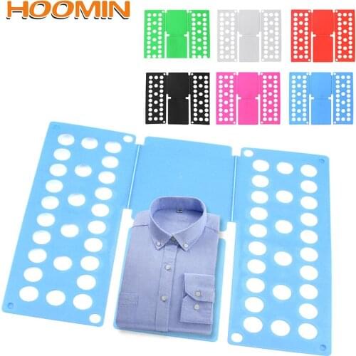 HOOMIN Adult Kids Magic Clothes Folder T Shirts Jumpers Organizer Fold Clothes Holder Laundry Organizer Helper Home Storage