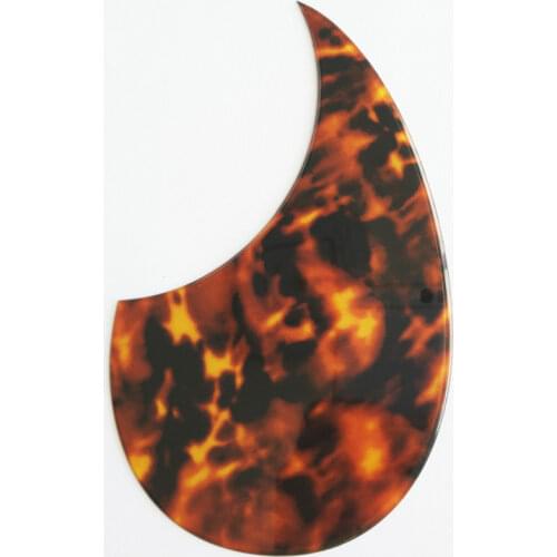Pleroo Custom Guitar pickgaurd - Great quality OM Acoustic Guitar pick Gaurd, Tortoise 2