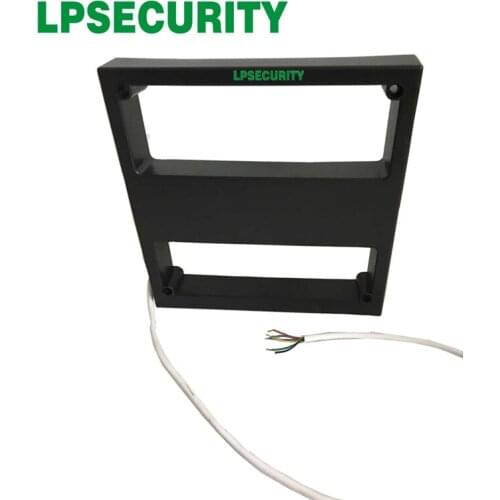 LPSECURITY 60cm to 100cm range RFID Proximity ID Card Reader Long Range Support WG26 Interface for vehicle access parking system