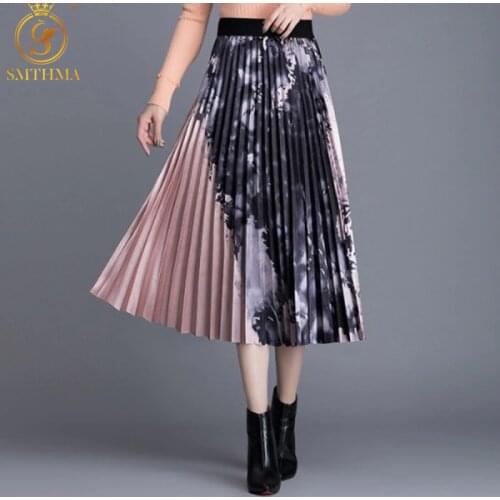 Женские юбки миди SMTHMA China At AliExpress