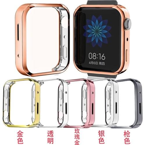 Tpu Watch Case Screen Protective Cover For Xiaomi Mi Watch Lite Redmi Smart Watch Accessories Protector Frame Shell