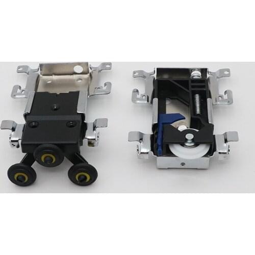 1pc wardrobe sliding door wheel upper and lower wheel wall cabinet wheel side-mounted hanging sliding pulleysingle lower wheel