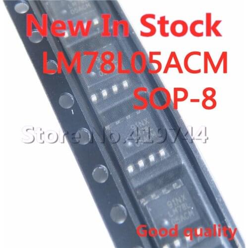 10PCS/LOT 78L05 LM78L05ACM SOP-8 UA78L05ACDR L78L05ACD13TR In Stock NEW original IC