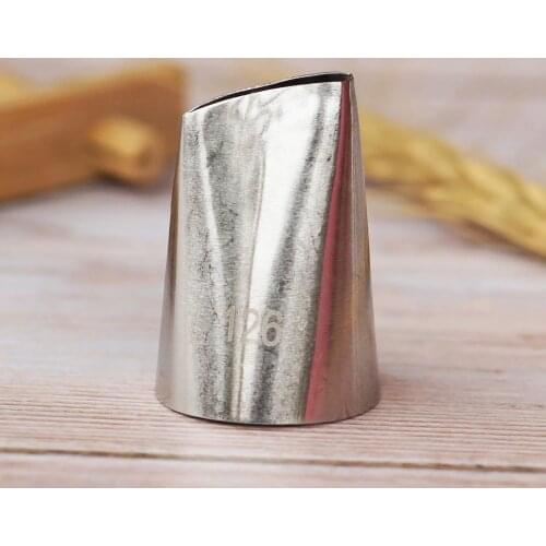 #126 Cake Decorating Rose PetalPastry Nozzles Icing Piping Tips Bakeware Tools Kitchen Accessories Dessert