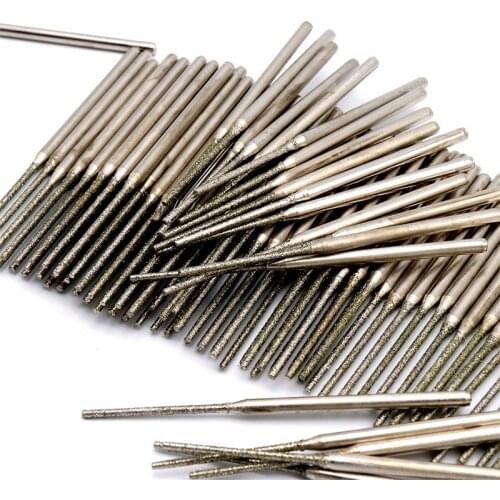 5PCS Longer 15~30mm Diamond Punch needle Crystal drill Jade drilling needle Crystal Jade Drill