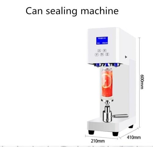 Commercial Automatic Can Sealing Machine Milk Tea Shop Can Sealing Machine Tinplate Beer Packing Equipment