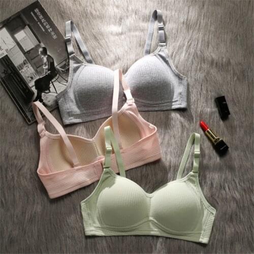 Sexy Cotton Bra Wireless Adjustable Bralette Seamless One-Piece Cozy Lenceria Push-up Underwear Lingerie нижнее белье женское