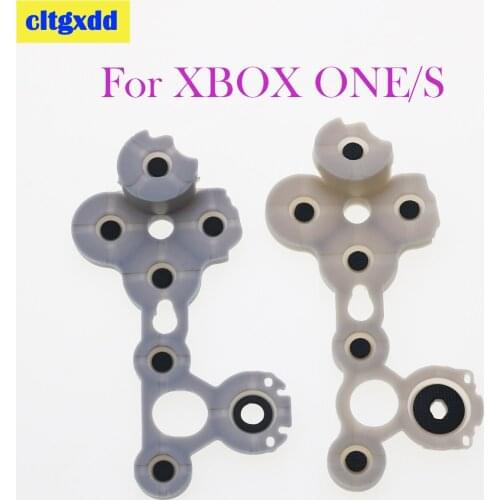 Cltgxdd 20pcs For xbox one Conductive Rubber Pads replacement for Xbox One S Controller Key Button Conductive Rubber Contact