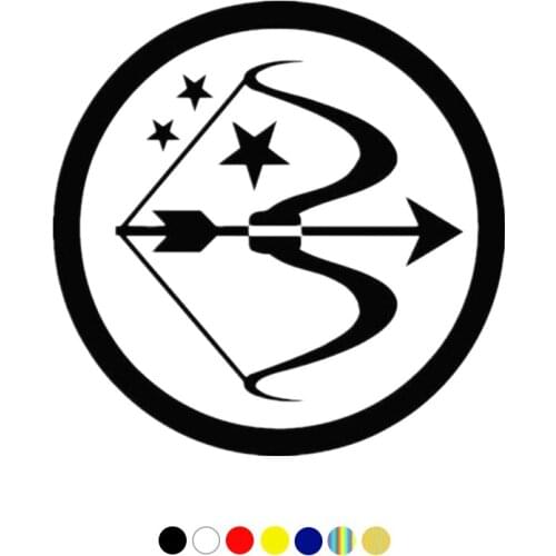 CS-10499# Sagittarius Zodiac Sign Vinyl Decal Car Sticker Waterproof Auto Decors on Truck Bumper Rear Window