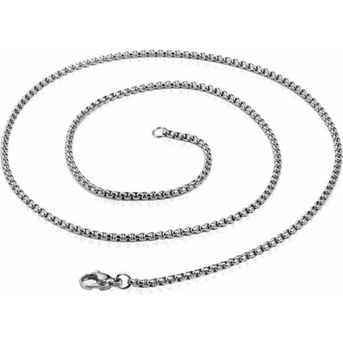 Mens Necklace Golden Link Chain Necklace For Men Boyfriend Gifts Dad Husband Gifts Gold Chain Necklace