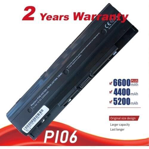 PI06 Laptop Battery for HP Pavilion 14 15 Envy 17 17t 17z HSTNN-DB4N HSTNN-DB4O HSTNN-LB4O 710417-001 710416-001PI09 free shippi
