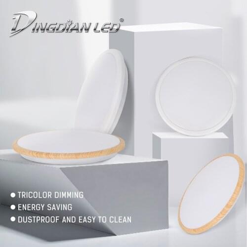 Led Ceiling Lamp Dimmable AC220V 30W/40W/80W Easy Install Ultra Thin Led Panel Ceiling Lamp White/Warm White/Natural White Home