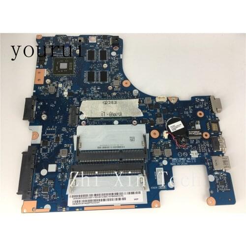 Yourui For Lenovo Ideapad 300-15ISK Laptop Motherboard SR2EZ i7-6500u CPU BMWQ1/ BMWQ2 NM-A481 Fully Tested ok Free Shopping
