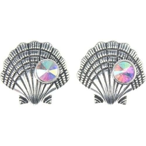 10PCS/LOT New high quality 20mm metal snap button shell silve plated snap jewelry Silver Plated snaps for bracelets necklace