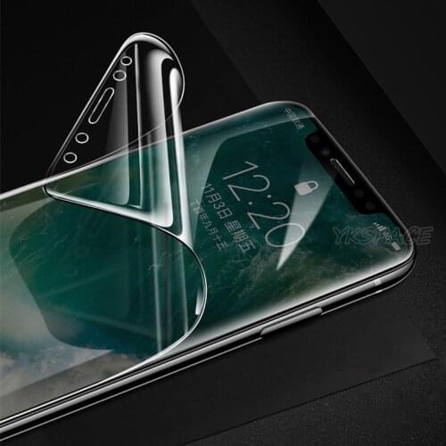Soft TPU Front Back Full Cover Screen Protector Hydrogel Film For iPhone 6 6S 7 8 Plus SE 2020 X Xs XR 11 12 mini Pro Max thin