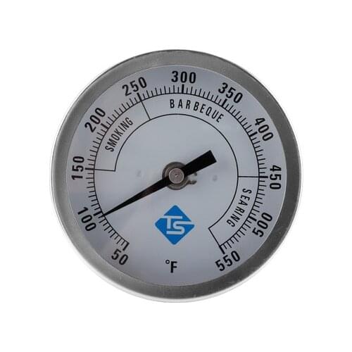 82mm 50-550℉ Pointer Stainless Steel Barbecue Grill Oven Thermometer tester meter measuring instrument tools drop shipping