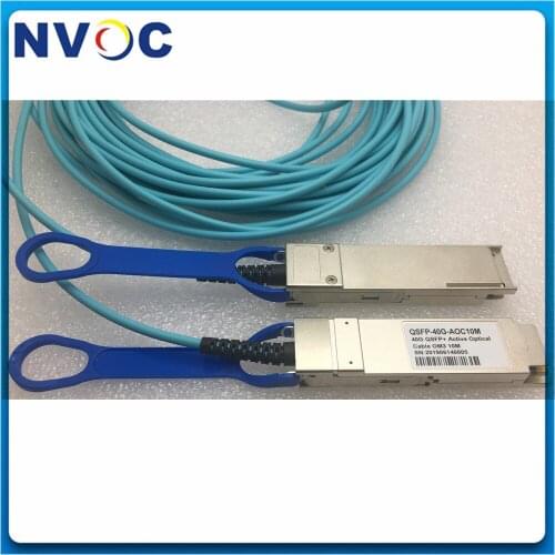30M(98ft) Mellanox MC2206310-030 Compatible 40G QSFP+ AOC Cable OM3 50/125 Active Optical Cable