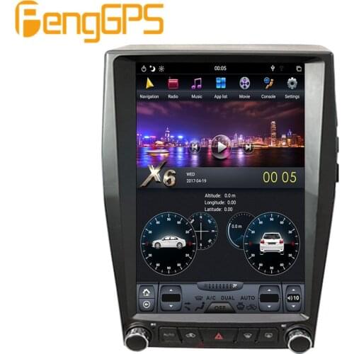 13.6 inch Android 8.1 Tesla Style Car Radio Vertical Screen For Ford EDGE 2015 2016 + GPS Navigation Recorder Multimedia stereo