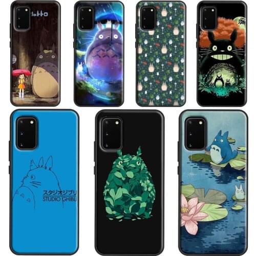 My Neighbor Totoro Phone Case For Samsung Galaxy S21 Ultra S20 FE S10E S8 S9 S10 Plus Cover For Note 10 9 20