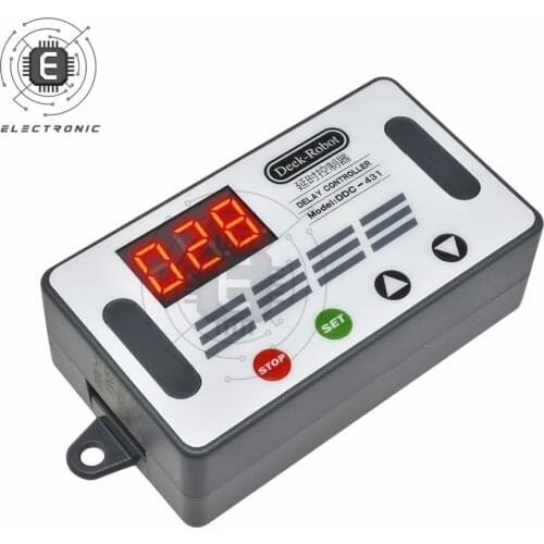 DDC-431 DC 6-30V Delay Controller Timer Delay Relay Switch Digital LED Display Delay Controller