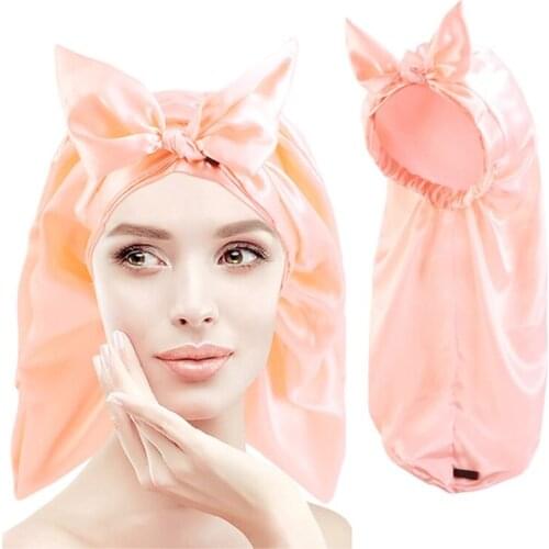 Headwrap with Sequins Decoration for Muslim Women Turban Caps Milk Silk Made with Forehead Cross Design Women Adult