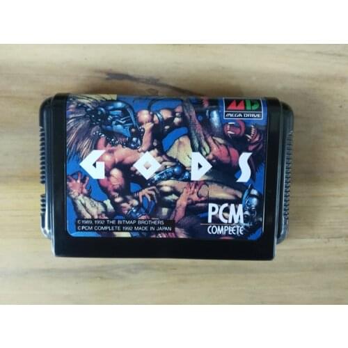MD Game : GODS THE BITMAP BROTHERS ( Japan Version!! )