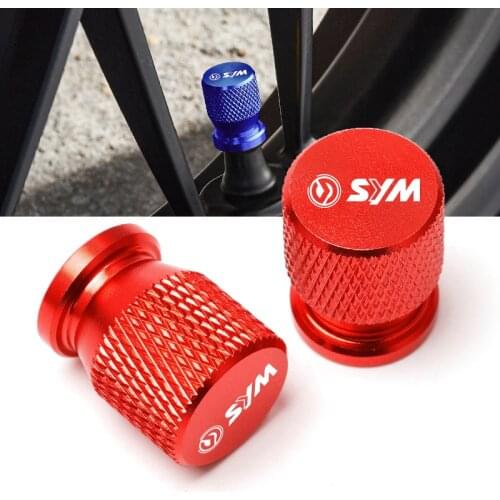 Wheel Tire Valve Cover Caps For SYM Joymax Z 125 200 250 300 GTS 250i 300i T3 Maxsym 400 600i TL 500 Joyrides CRUISYM 300