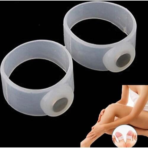 Foot massage magnetic foot massager vacuum Magnetic Silicon rollers relax Toe Ring for Weight Loss relaxation care Easy Healthy