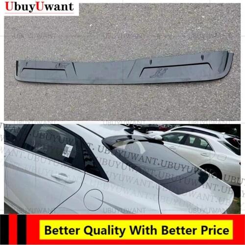 For Hyundai Elantra Avante CN7 2020 2021 ABS Modified Roof Spoiler Black Original Style Without Perforation Exterior Auto Parts