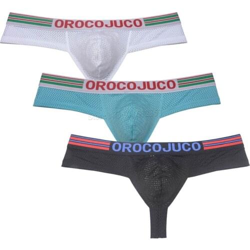 Men Underpants Underwear Brazilian Bikini Sports Skimpy Boxer Bottoms 1/3 Rear Coverage Hipster Trunks