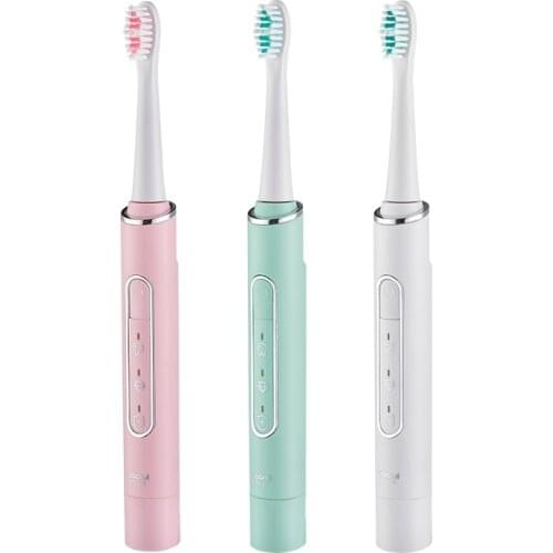 2021 New Sonic Electric Toothbrush for Adults Kid Cordless Soft Hair Adult Cleansing Two-in-One Electric Toothbrush USB Charging